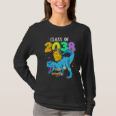 Class Of 2038 Grow With Me Rex Dinosaur T-shirt (Voorkant)