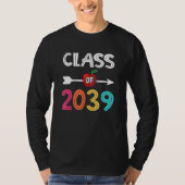 Class Of 2039  Pre K Graduate Preschool Graduation T-shirt (Voorkant)