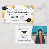 class of business cards graduate visitekaartje (Voorkant / Achterkant)