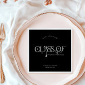 Class Of | Modern Personalized Graduation Party Servet