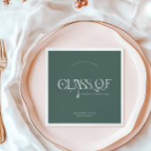 Class Of | Modern Personalized Graduation Party Servet