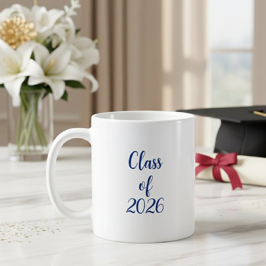 class of Mug, Custom Quote, Phd Student Gift, phd  Koffiemok
