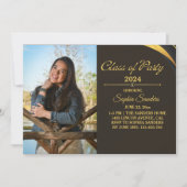 Class of Party Graduation Elegant 2 photos Kaart (Voorkant)