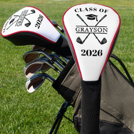 Class of YY Graduation Golf Club Name Golfheadcover