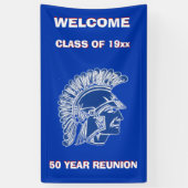 CLASS REUNION AFSTUDEREN BLUE TROJAN SPANDOEK (Verticaal)