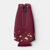 Class Reunion Bourgogne Gouden Sterren gepersonali Flesjeskoeler (Achterkant)