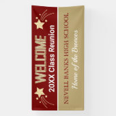 Class Reunion Decor! CUSTOM Reunion banner (Verticaal)