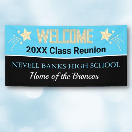 Class Reunion Decor! CUSTOM Reunion banner