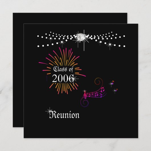 Class Reunion Kaart (Voorkant / Achterkant)