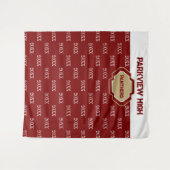 Class Reunion Pics!!  Reunion Photo backdrop Wandkleed (Voorkant (horizontaal))