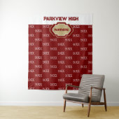 Class Reunion Pics!!  Reunion Photo backdrop Wandkleed (In situ)