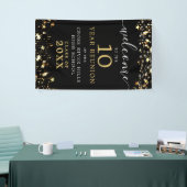 Class Reunion Welkom Stars Script aangepaste kleur Spandoek (Beurs)