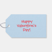 Class Valentijns: "You Make My Heart Pop!" Cadeaulabel (Achterkant Horizontaal)