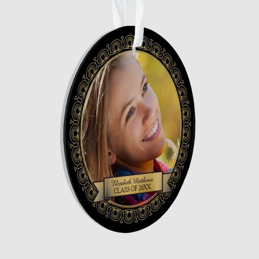 Class Year Law School Afstuderen Foto Ornament (voorkant)