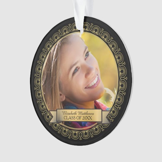 Class Year Law School Afstuderen Foto Ornament (voorkant)