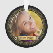 Class Year Law School Afstuderen Foto Ornament (voorkant)