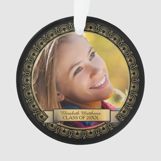 Class Year Law School Afstuderen Foto Ornament (voorkant)