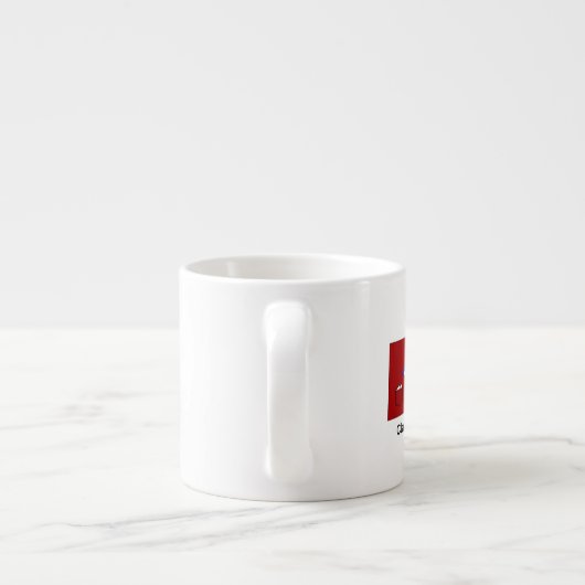 Classachusetts Massachusetts Espresso Mok (Achterkant)