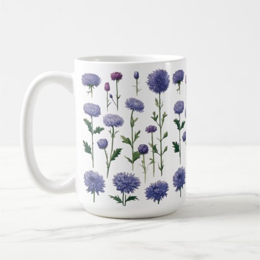 Classic 15 oz Mok – Floral Bouquet Design (Links)