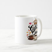 Classic 15 oz Mok voor koffieliefhebbers (Voorkant rechts)