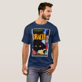 Classic 1931 Dracula Poster T-shirt (Voorkant volledig)