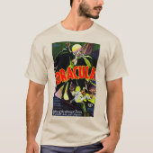 Classic '1931' "Dracula" Poster T-Shirt (Voorkant)