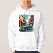Classic 1940s Car Hoodie (Voorkant)