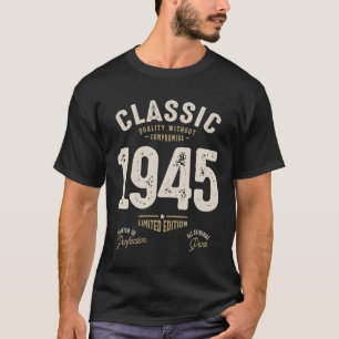 Classic 1945 - 77th Birthday Retro  T-shirt