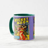 CLASSIC 1950 Sci Fi COMICS ILLUSTRATION Mok (Voorkant links)