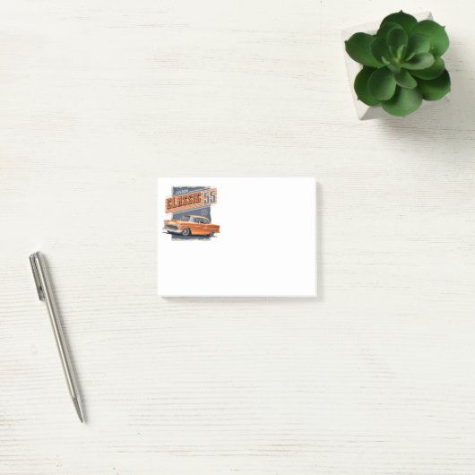 Classic 1955 Street Rod Post-it® Notes (Kantoor)
