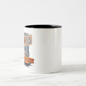 Classic 1955 Street Rod Tweekleurige Koffiemok (Center)