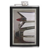 Classic 1959 Cadillac Fin 8 oz. Heupfles (Voorkant)