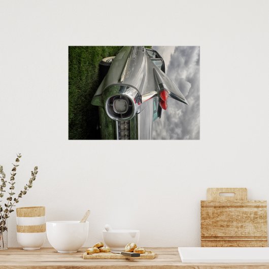 Classic 1959 Cadillac Poster (Keuken)