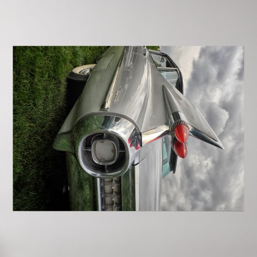 Classic 1959 Cadillac Poster (Voorkant)