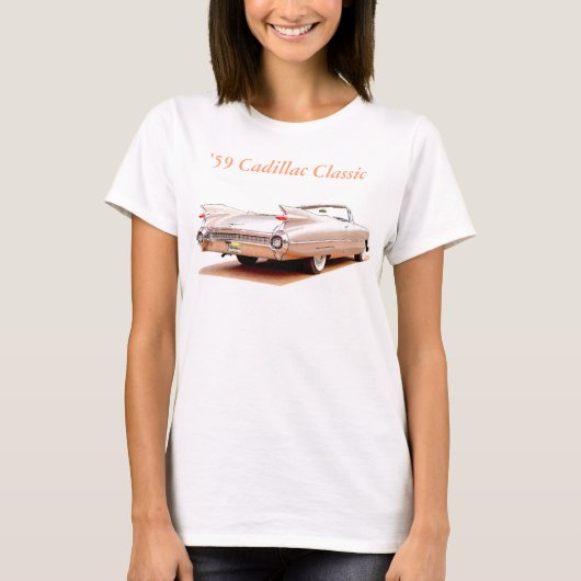 Classic 1959 Cadillac T-shirt (Voorkant)