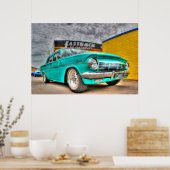 Classic 1960s Australian EH Holden Special Poster (Keuken)