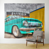 Classic 1960s Australian EH Holden Special Wandkleed (In Situ (horizontaal))