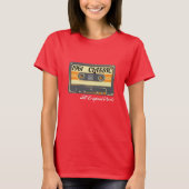 Classic 1961 Retro Cassette Edition T-shirt (Voorkant)