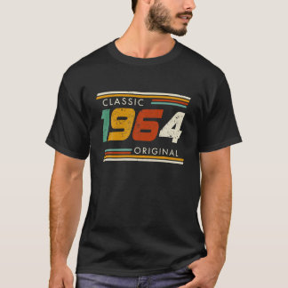Classic 1964 Originele Vintage 60 jaar oud 60e T-shirt