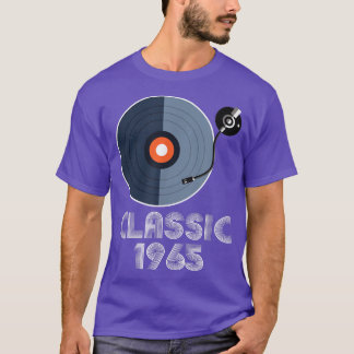  Classic 1965 Vinyl Record Player Music Lov T-shirt