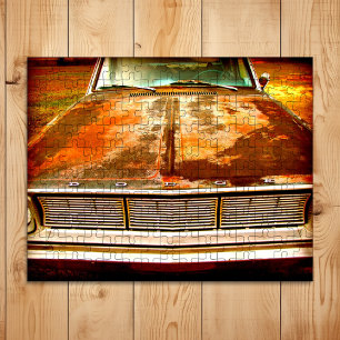 Classic 1966 Dodge Dart Rusted Car Legpuzzel