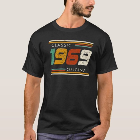 Classic 1969 Originele Vintage T-shirt (Voorkant)