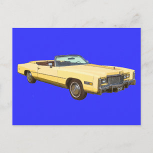 Classic 1975 Cadillac Eldorado Convertible Briefkaart