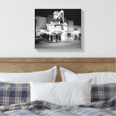 Classic 1980's Film Theater Canvas Print (Insitu (Slaapkamer))