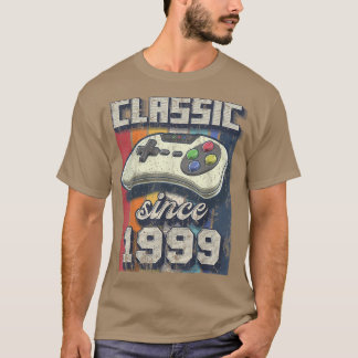 Classic 1999 23rd Birthday Retro Video Game Contro T-shirt