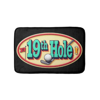 Classic 19th Hole Golf Badkamer Fun Badmat