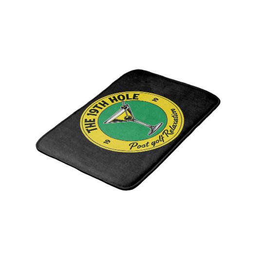 Classic 19th Hole Golf Badkamer Fun Badmat (Gekanteld)