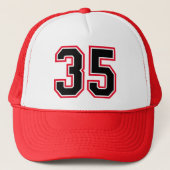 Classic 35th Birthday Trucker Hat Trucker Pet (Voorkant)