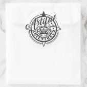 Classic 3" ronde Stickers (Tas)