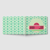 Classic 50s Diner Jukebox Wedding Guest Book Gastenboek (Volledig)